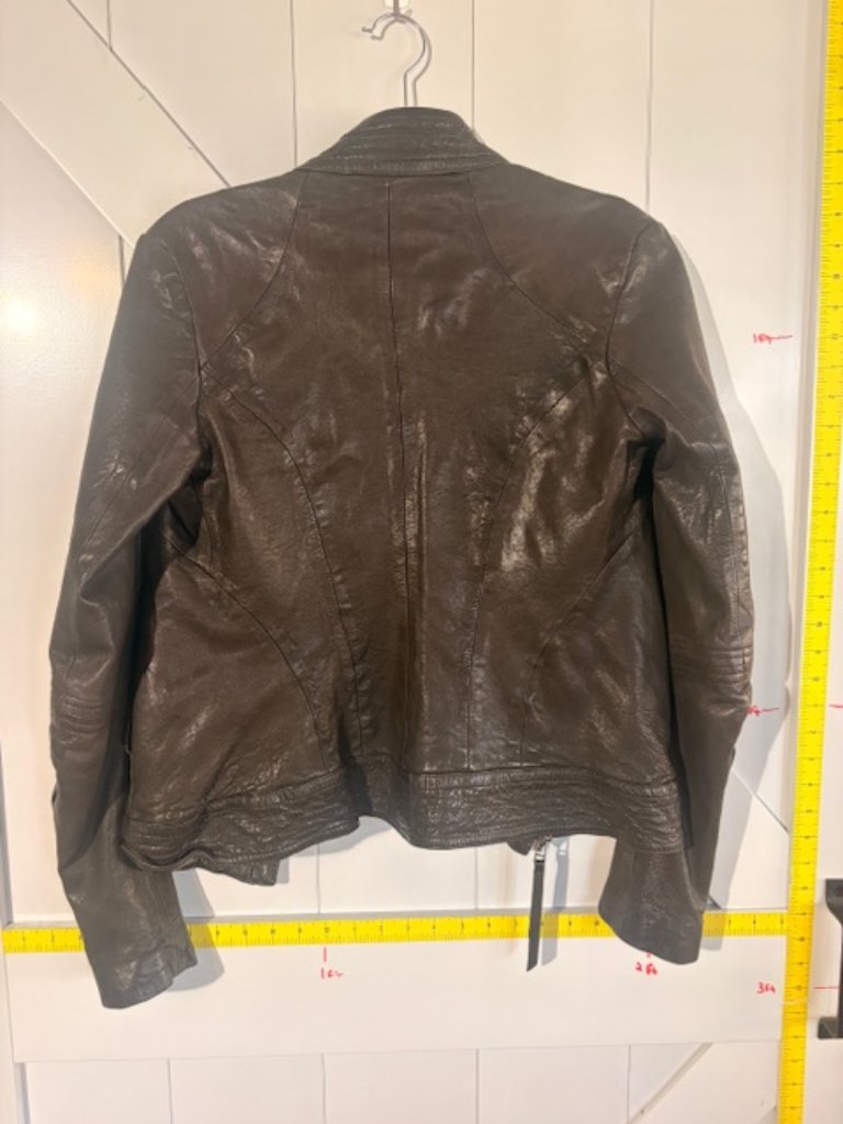 Improvd Brown Leather Jacket
